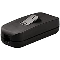 legrand 040194E Interruptor Estrecho de Paso para Lámpara- 250 V- Negro